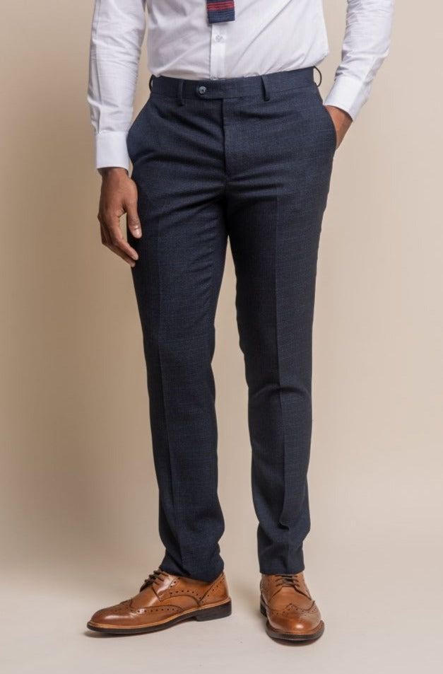 HOUSE OF CAVANI Caridi Navy Trousers