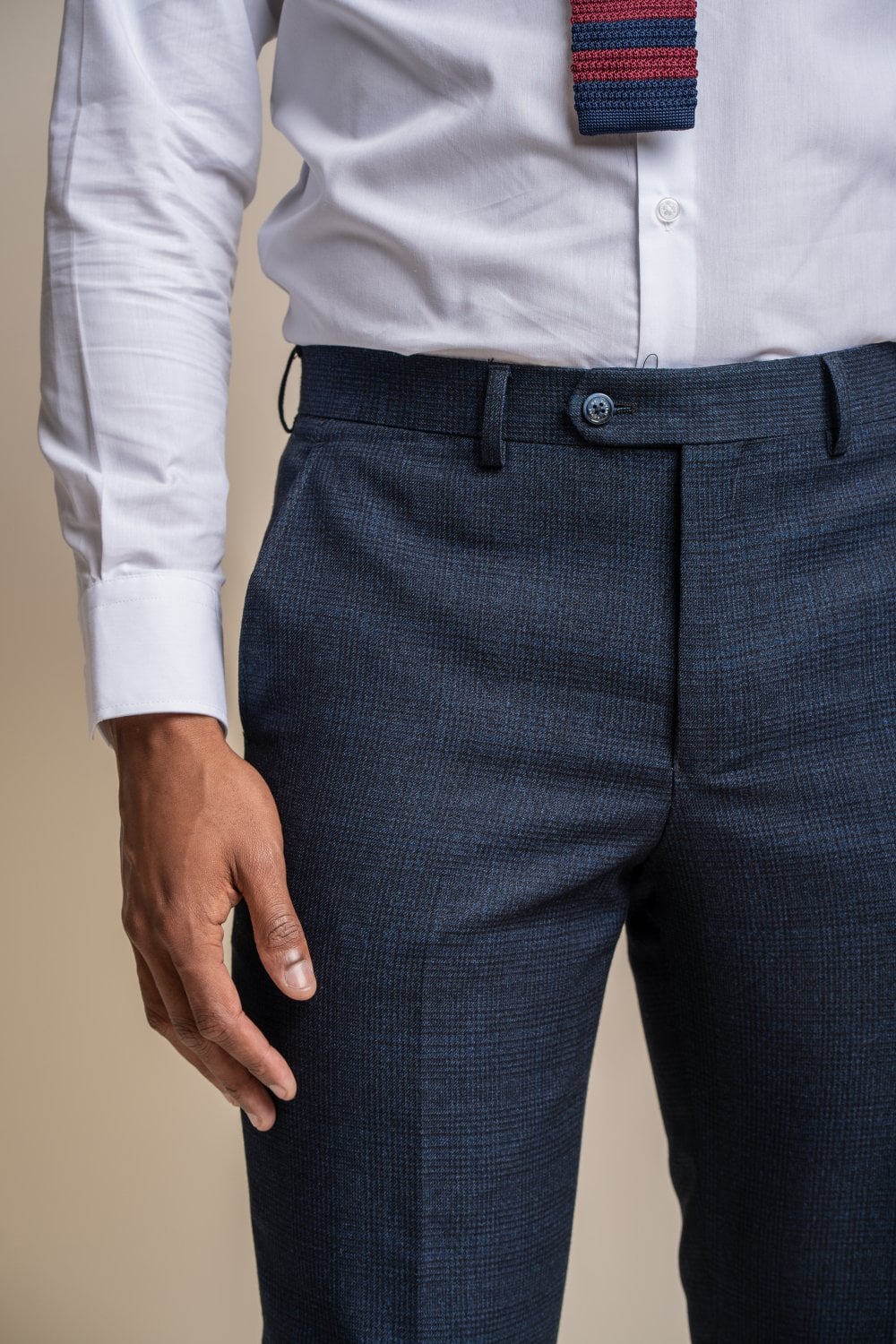 HOUSE OF CAVANI Caridi Navy Trousers