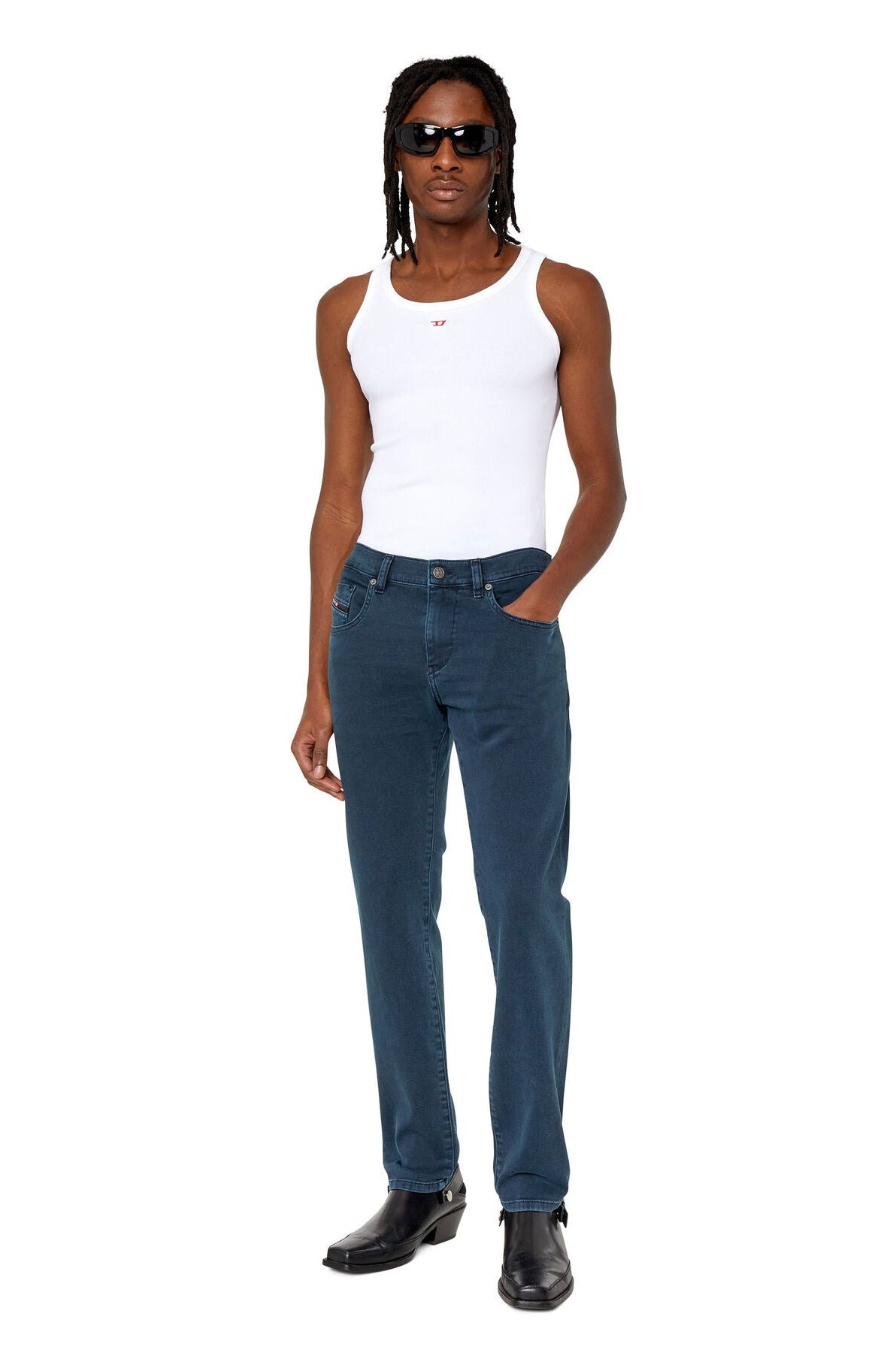 Diesel 2019 D-Strukt 0QWTY Slim Jeans