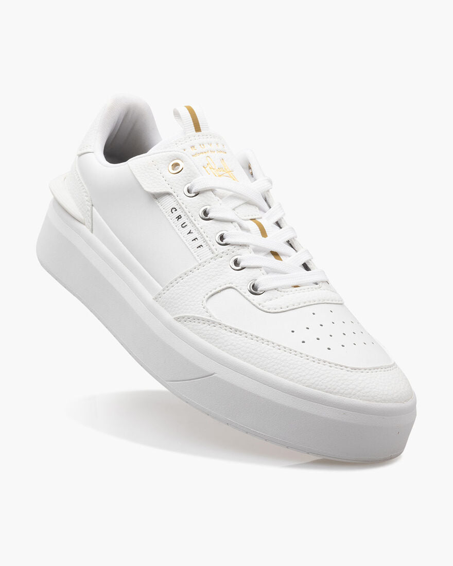 Cruyff Endorsed Tennis Sneaker Shoes White - CC233030