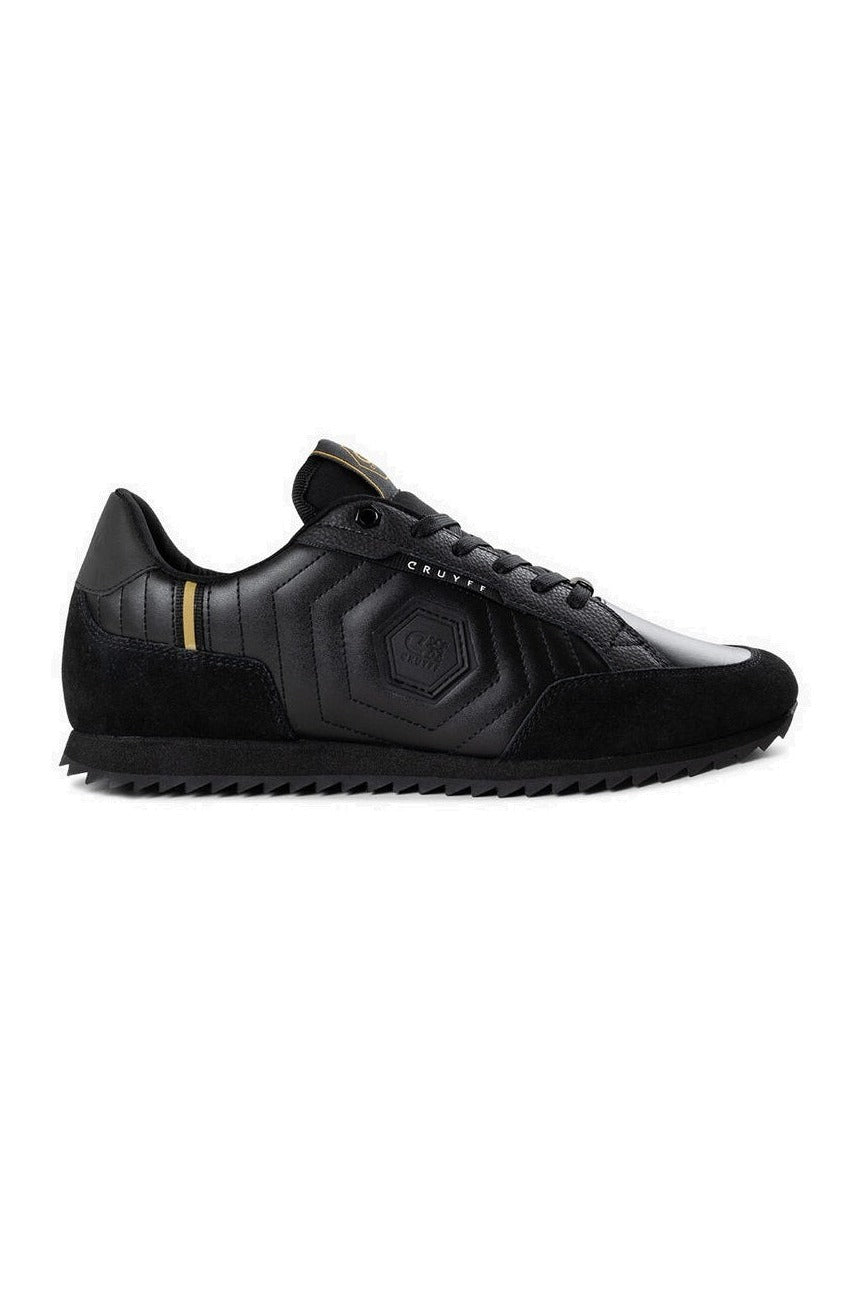 Cruyff Rezai Iconic Sneaker Black/Gold Shoes - CC233110