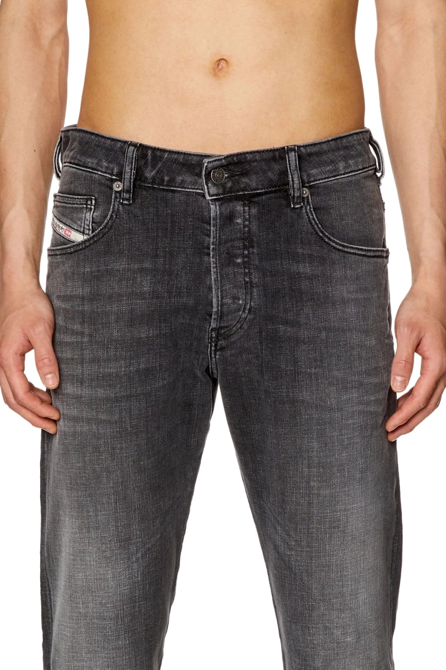 Diesel D-Yennox Tapered Dark Grey Jeans - 09G82 #drkruger #dr.kruger #dr kruger