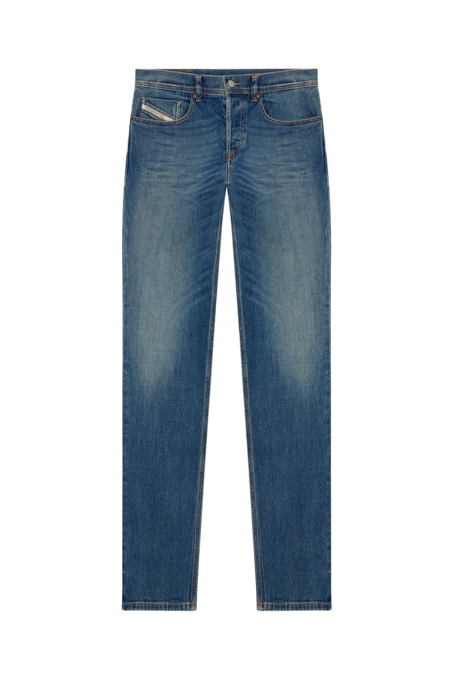 Diesel D-Finitive Tapered 2023 Medium Blue Jeans - 09F88 #drkruger #dr.kruger #dr kruger