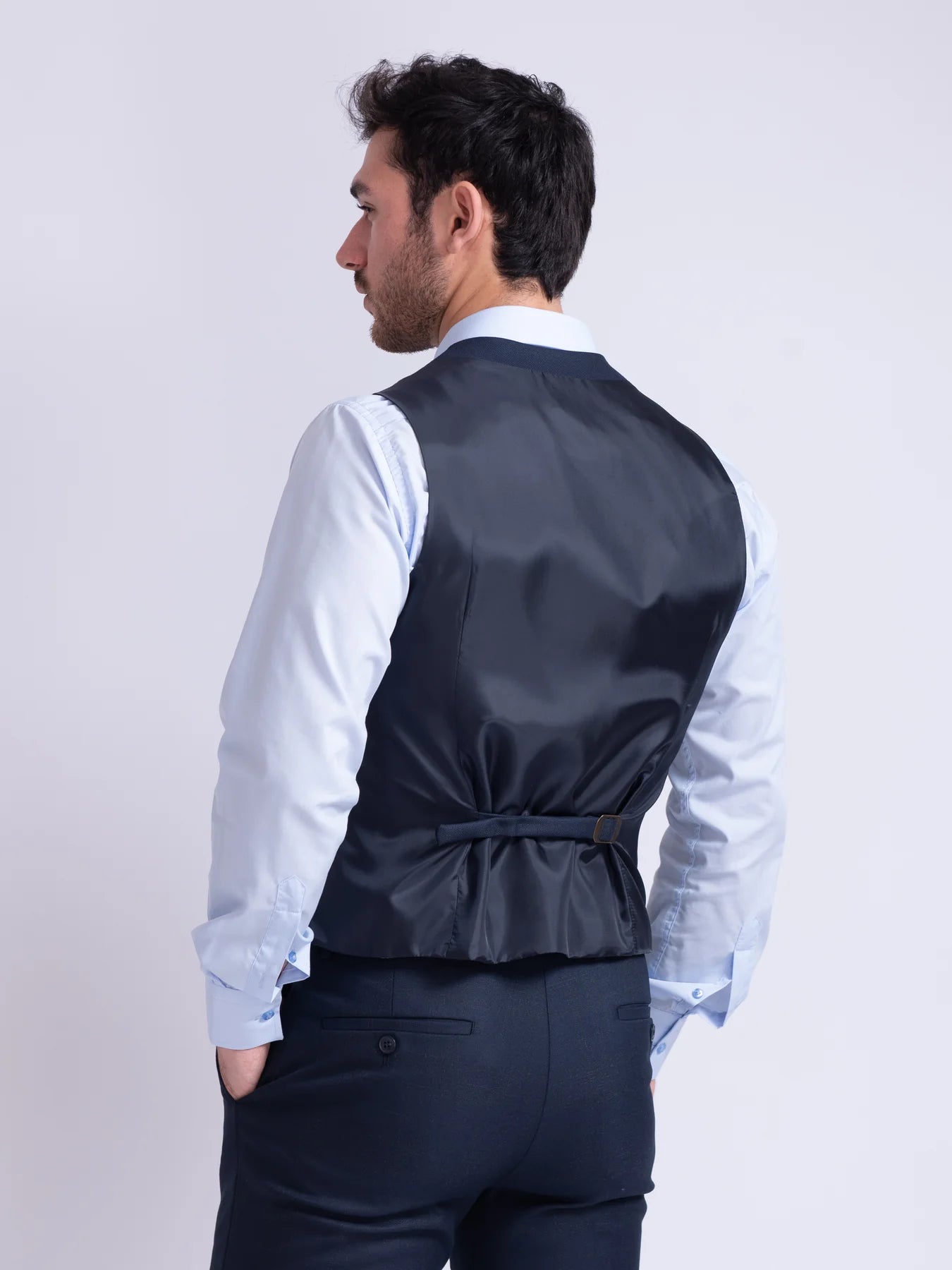 Fratelli Unity Smart Navy Waistcoat - FWC1081 #dr.kruger #drkruger #dr kruger