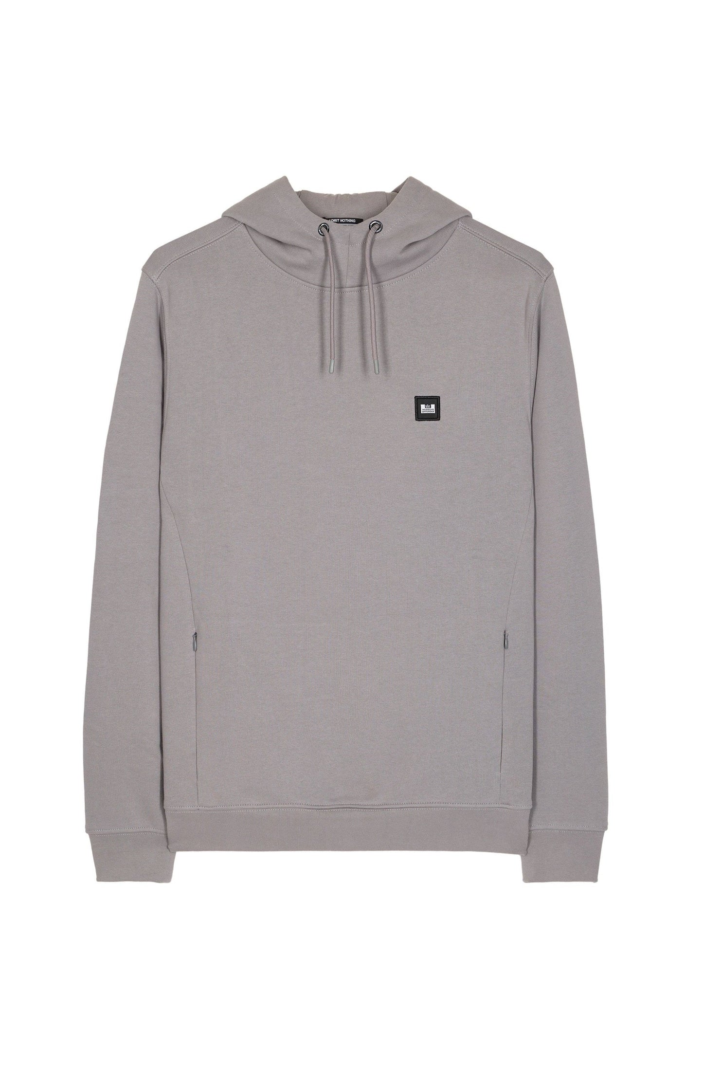 Weekend Offender Ribbe Hoodie Light Grey - HDAW2305