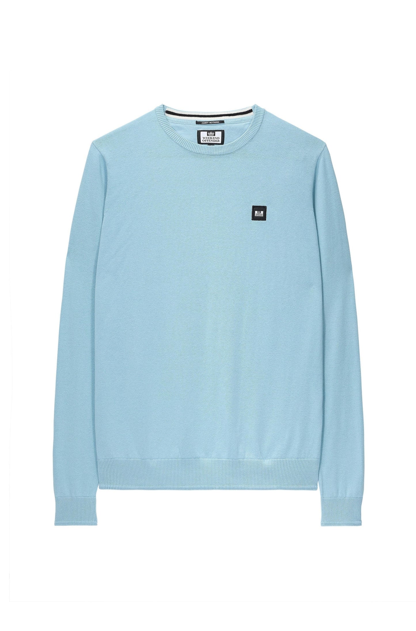 Weekend Offender Solace Knitted Sweater Winter Sky Blue - KWAW2310