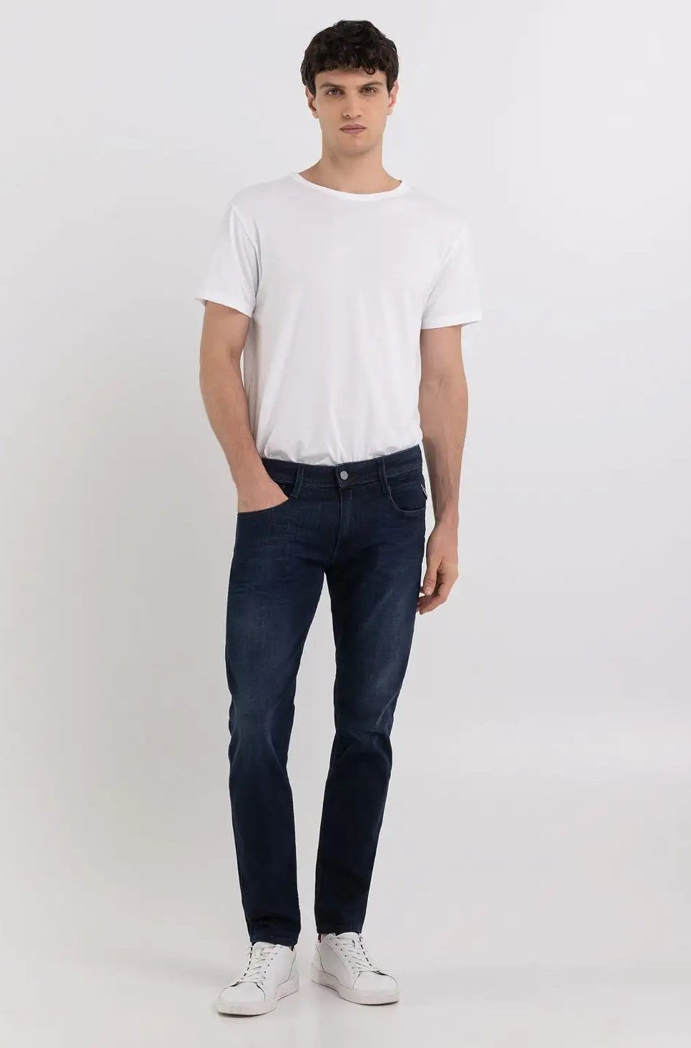 Replay Slim Fit Anbass Dark Indigo Jeans - M914Y .000.41A 300