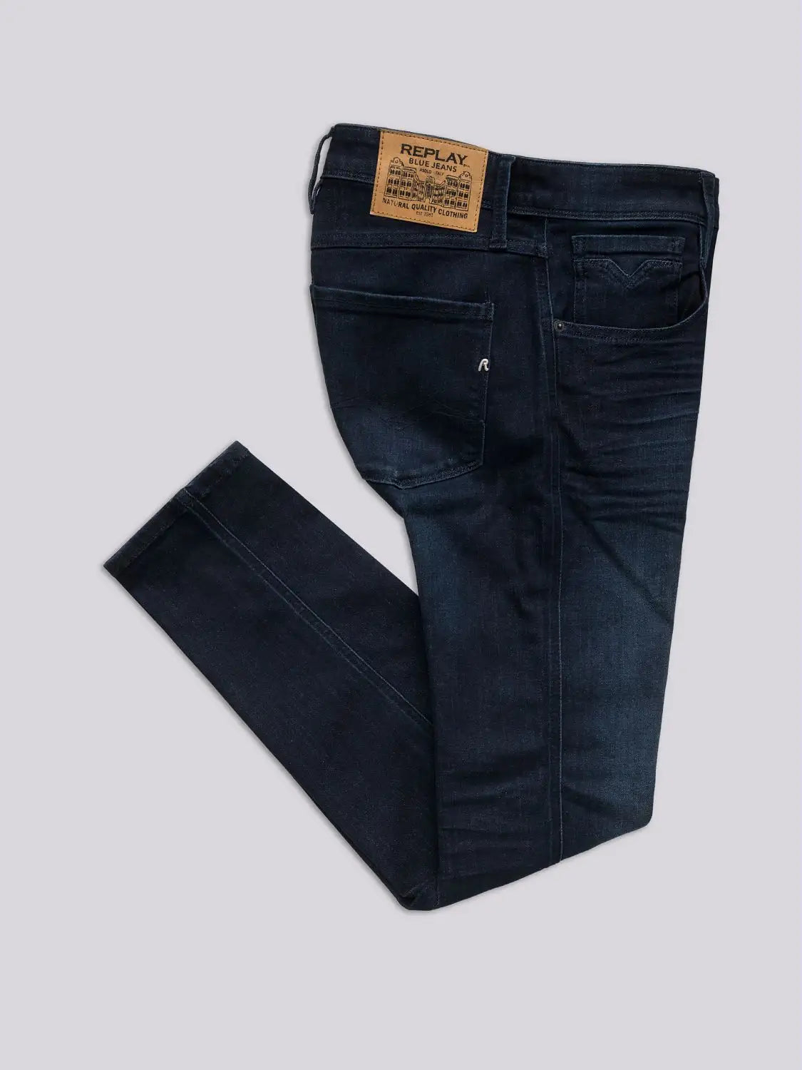 Replay Slim Fit Anbass Dark Indigo Jeans - M914Y .000.41A 300