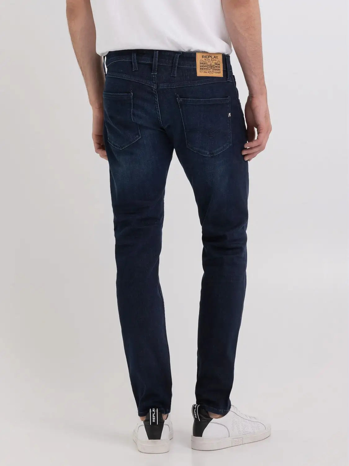 Replay Slim Fit Anbass Dark Indigo Jeans - M914Y .000.41A 300