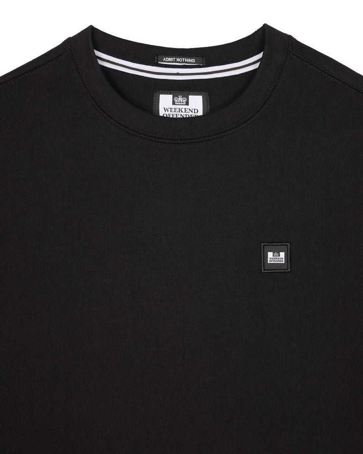 Weekend Offender Ferrer Sweatshirt Black - SWAW2309