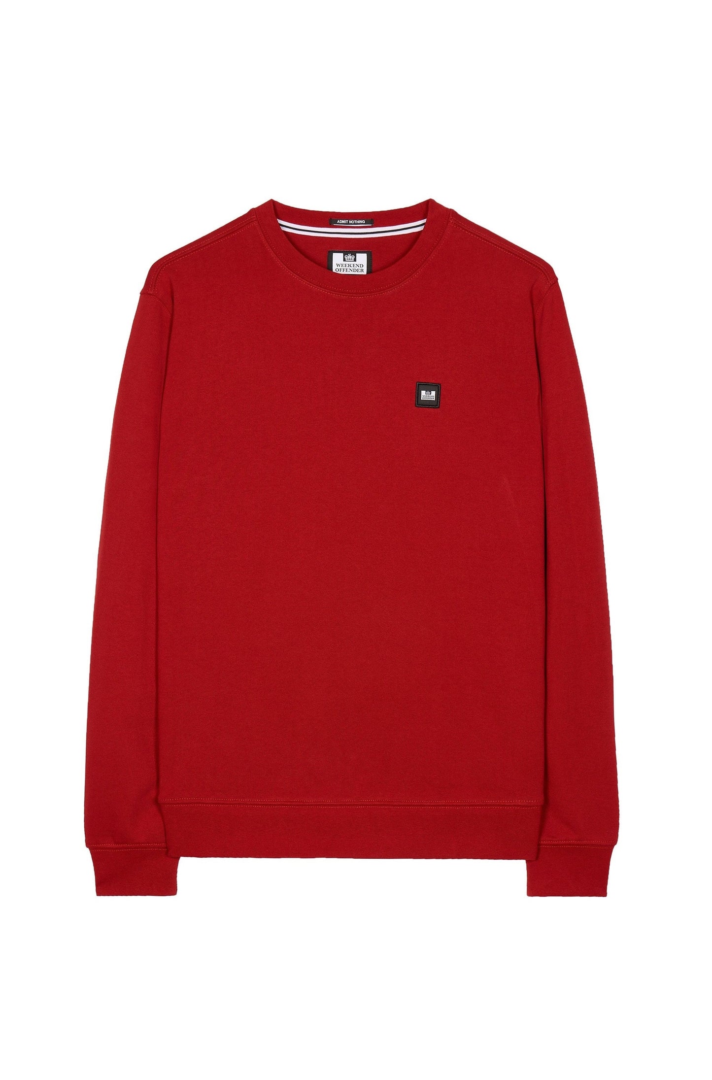 Weekend Offender Ferrer Sweatshirt Scarlet Red - SWAW2309