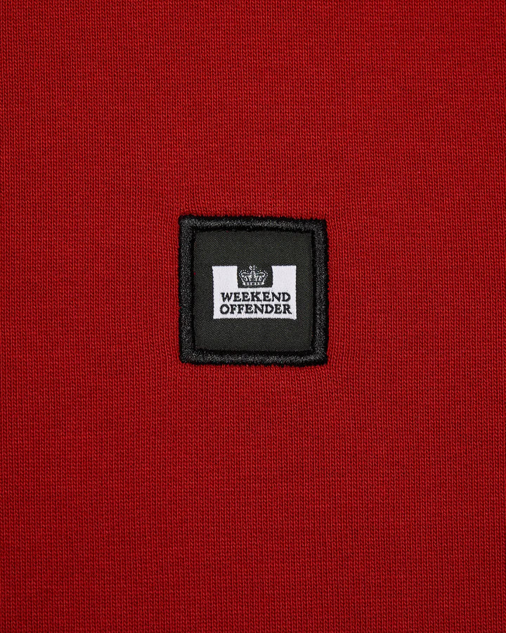 Weekend Offender Ferrer Sweatshirt Scarlet Red - SWAW2309