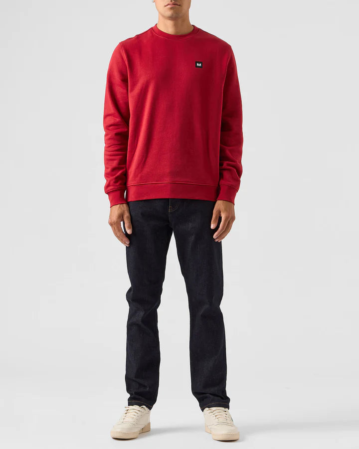 Weekend Offender Ferrer Sweatshirt Scarlet Red - SWAW2309