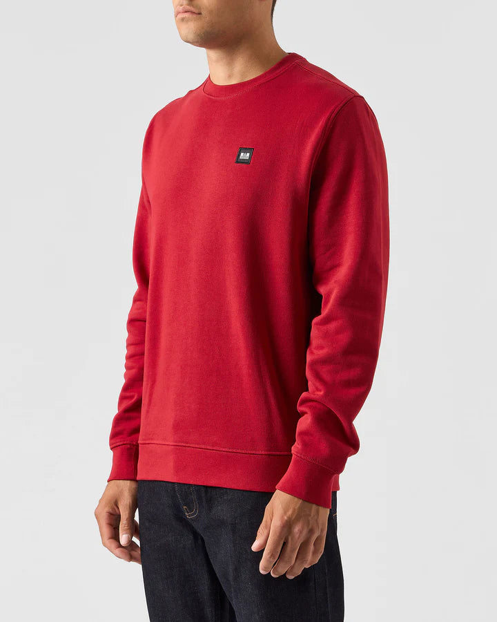 Weekend Offender Ferrer Sweatshirt Scarlet Red - SWAW2309