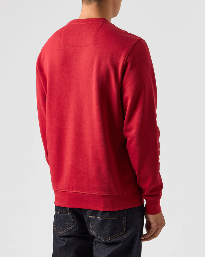 Weekend Offender Ferrer Sweatshirt Scarlet Red - SWAW2309