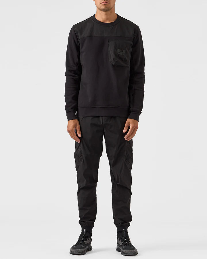 Weekend Offender Avery Sweatshirt Black - SWAW2317