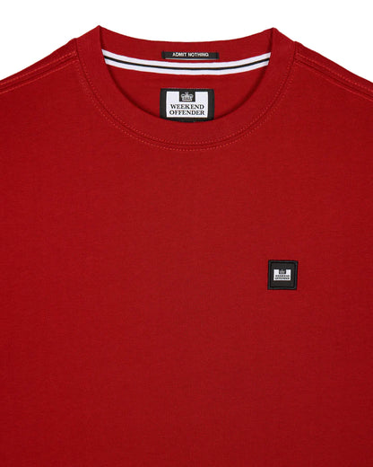 Weekend Offender Cannon Beach T-Shirt Scarlet Red - TSAW2301