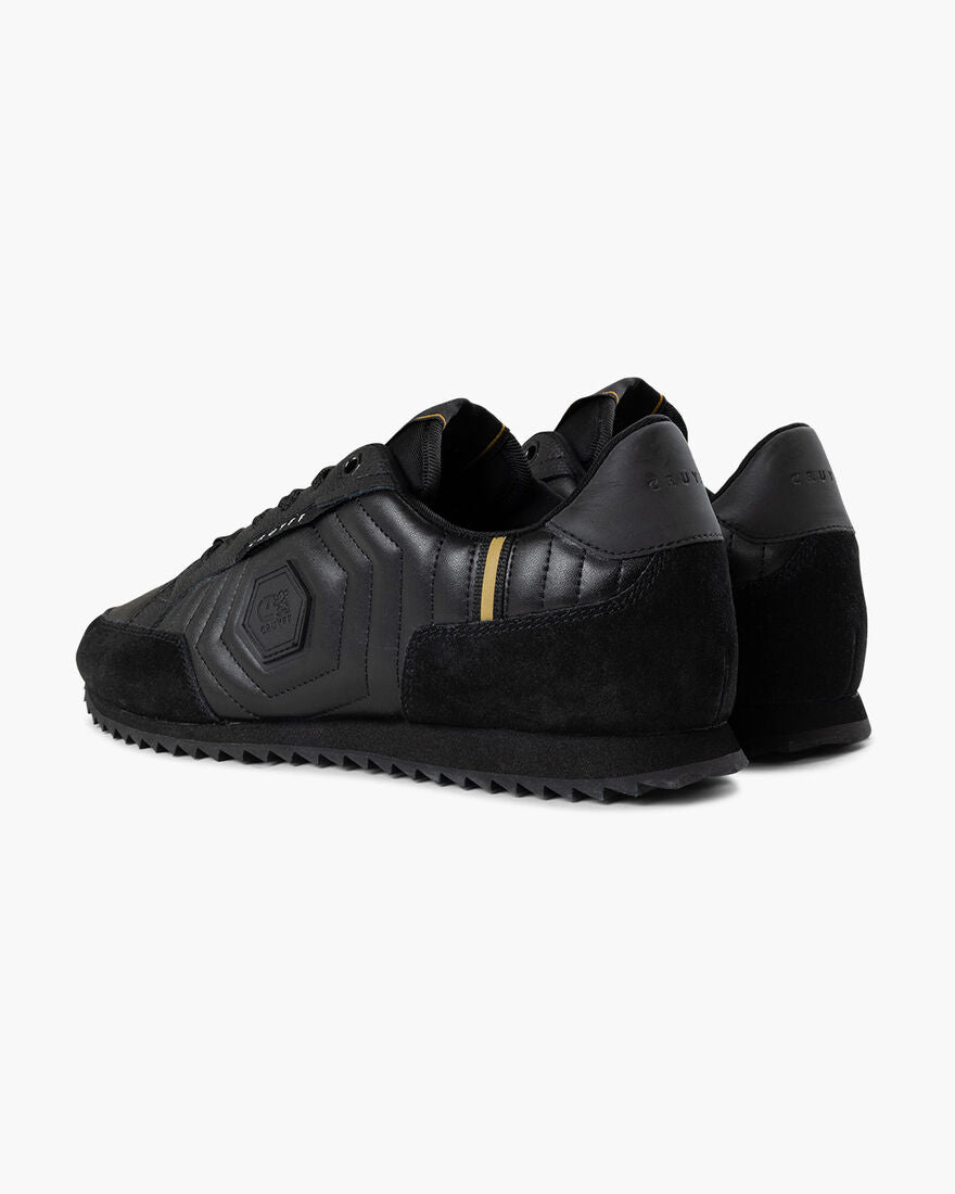 Cruyff Rezai Iconic Sneaker Black/Gold Shoes - CC233110