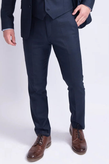 Fratelli Unity Smart Navy Trousers - FTR1081 #drkruger #dr.kruger #dr kruger