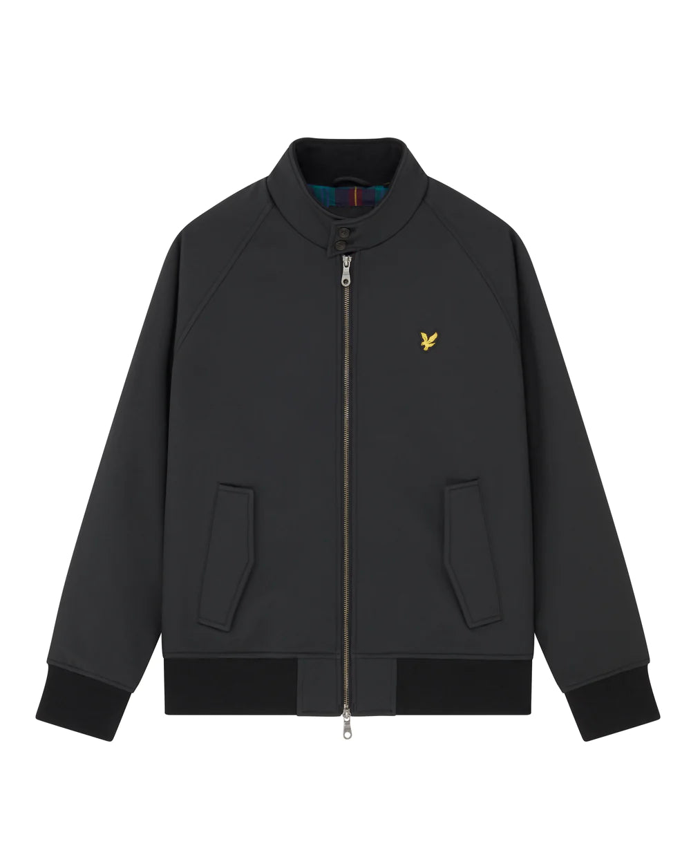 Lyle and Scott Softshell Harrington Jacket Jet Black - JK1910V