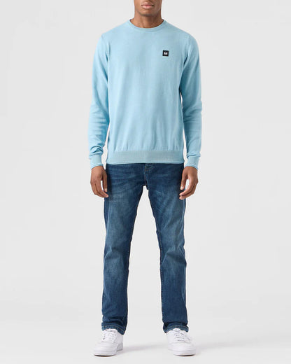Weekend Offender Solace Knitted Sweater Winter Sky Blue - KWAW2310