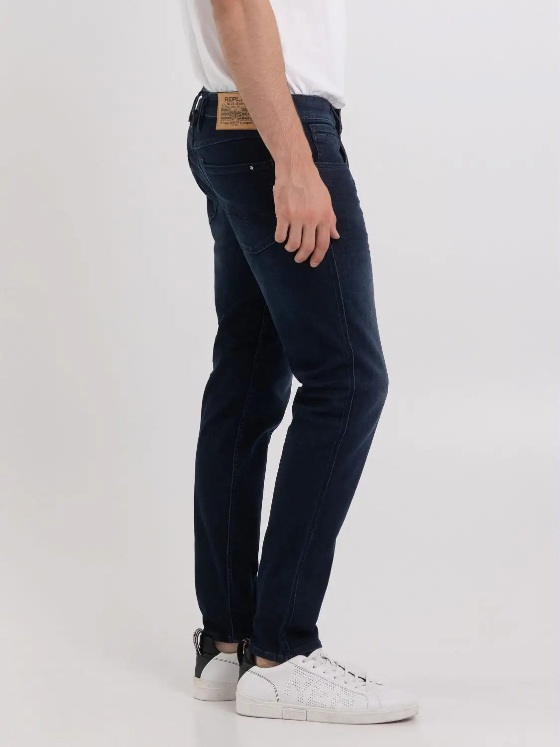 Replay Slim Fit Anbass Dark Indigo Jeans - M914Y .000.41A 300