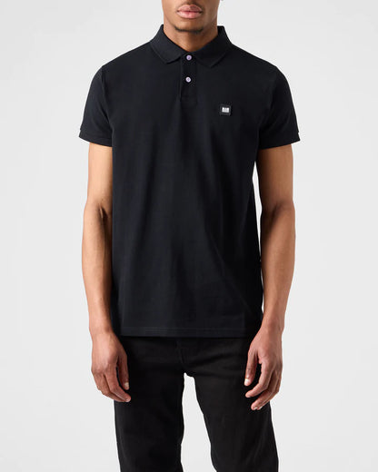 Weekend Offender Caneiros Polo Shirt Black - WOPO100