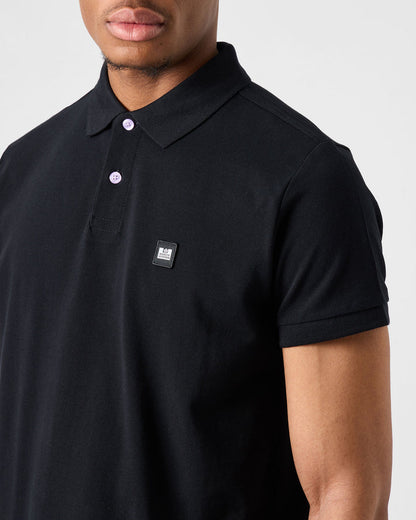 Weekend Offender Caneiros Polo Shirt Black - WOPO100