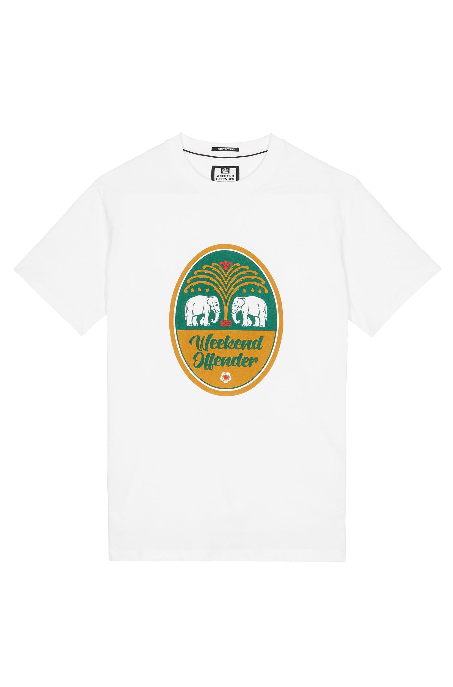 Weekend Offender Chang Graphic T-Shirt White - PTAW2304