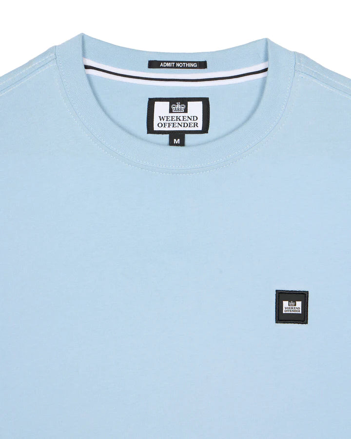 Weekend Offender Cannon Beach T-Shirt Winter Sky Blue - TSAW2301