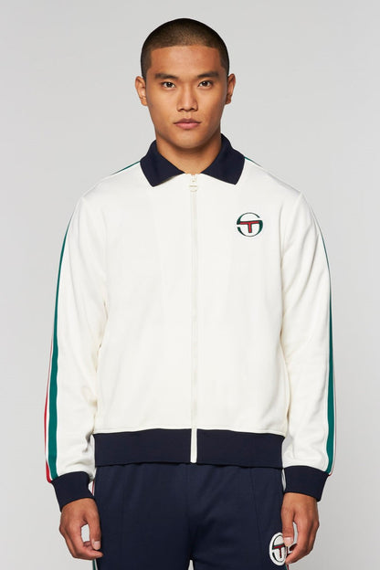 Sergio Tacchini Monte Track Jacket in Gardenia - STM27300-108 # Dr.Kruger #Dr Kruger