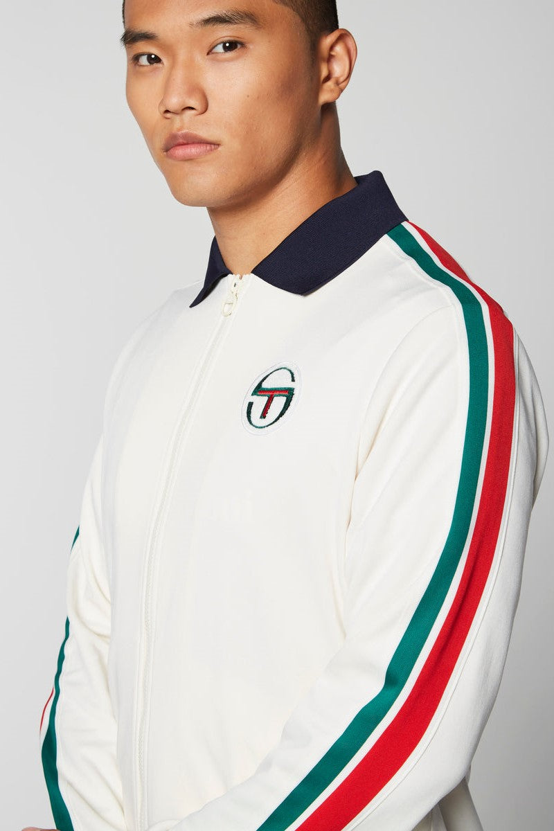 Sergio Tacchini Monte Track Jacket in Gardenia - STM27300-108 # Dr.Kruger #Dr Kruger