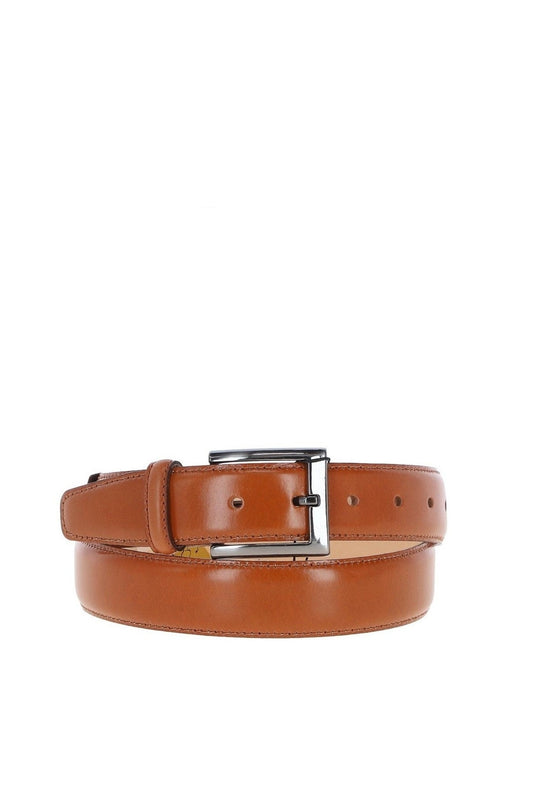 Ashwood Mens Leather Chino Belt MB-102 Tan